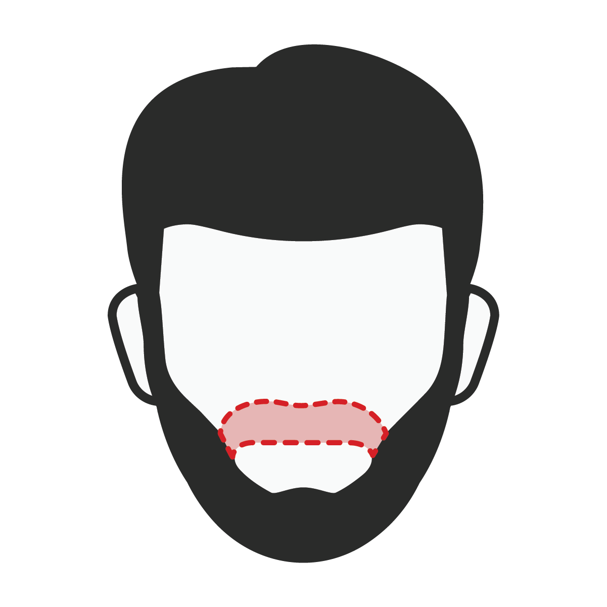 Beard or Mustache Restoration