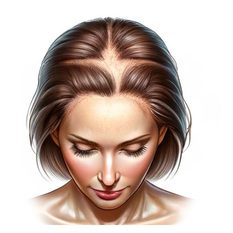 women hair loss pattern Stage 5