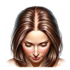 women hair loss pattern Stage 2